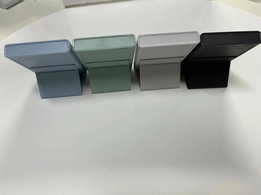 Strong Magnetic Wireless Charging Leather Holderpower Bank 5000mah Battery Pack for iPhone 14 13 12 Series Back up Battery Pack